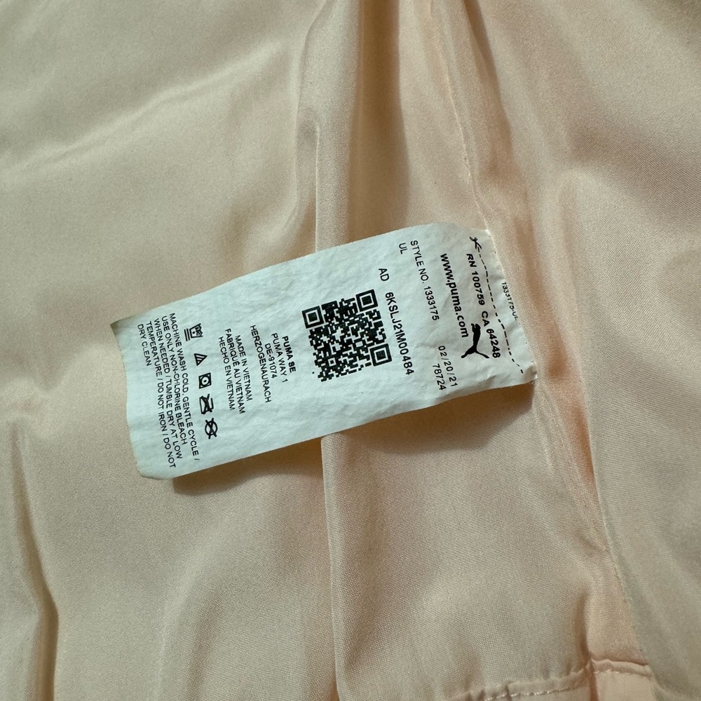 Puma | Set of Puff Vest and Athletic Leggings | Size XS 5/6 - Picture 7 of 7